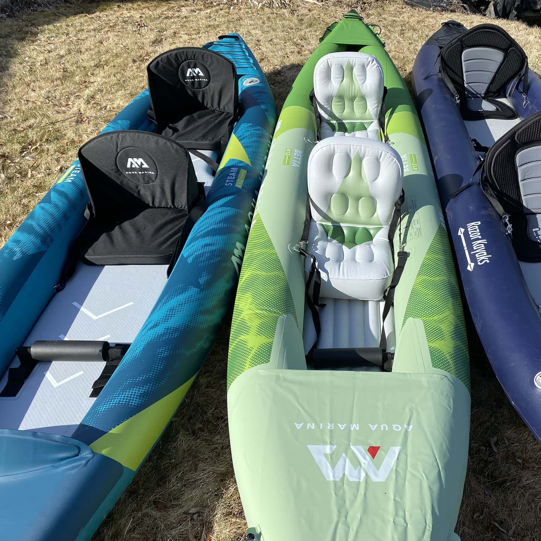Aqua Marina Steam 412 Three Kayaks