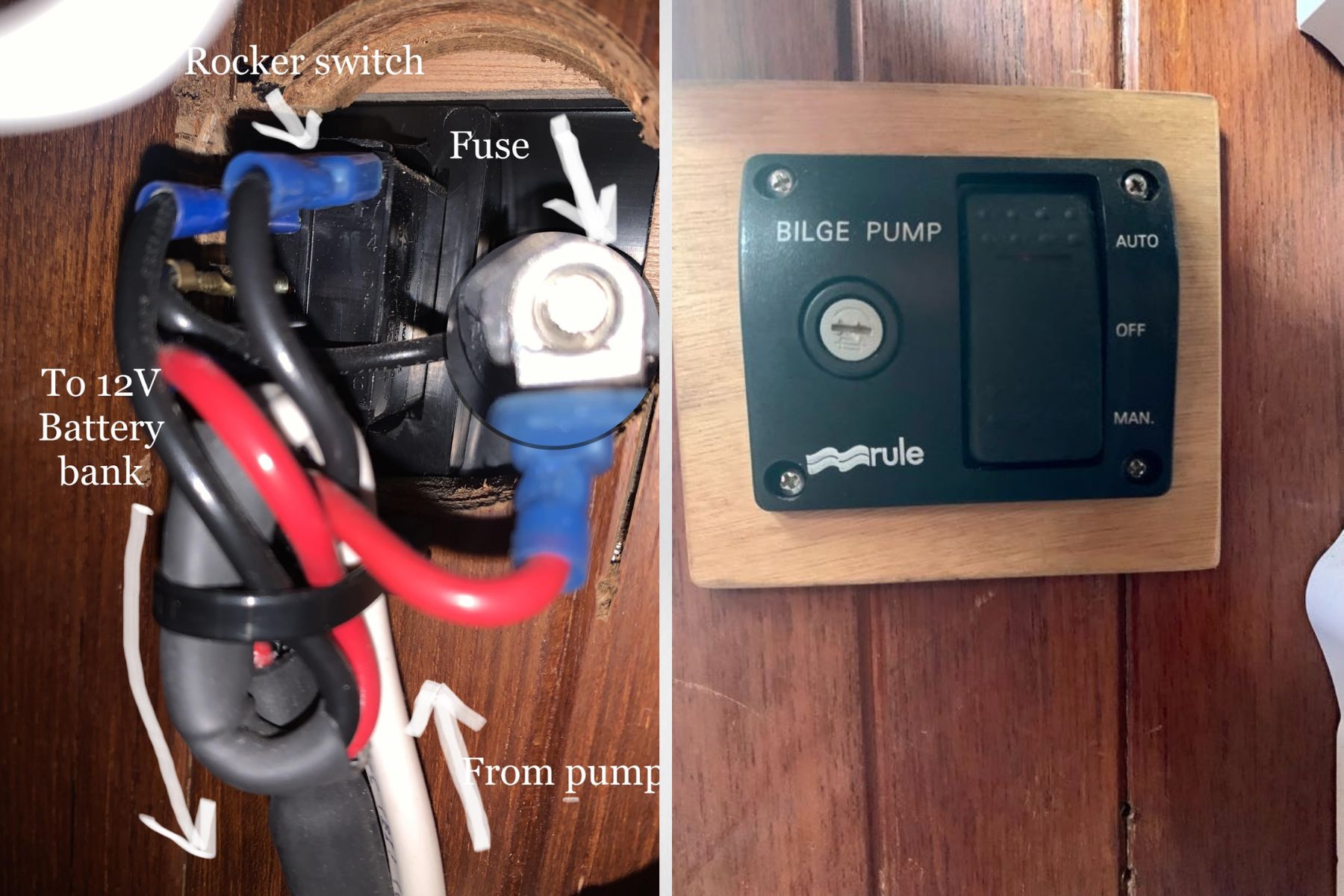 Bilge Pumps Switches