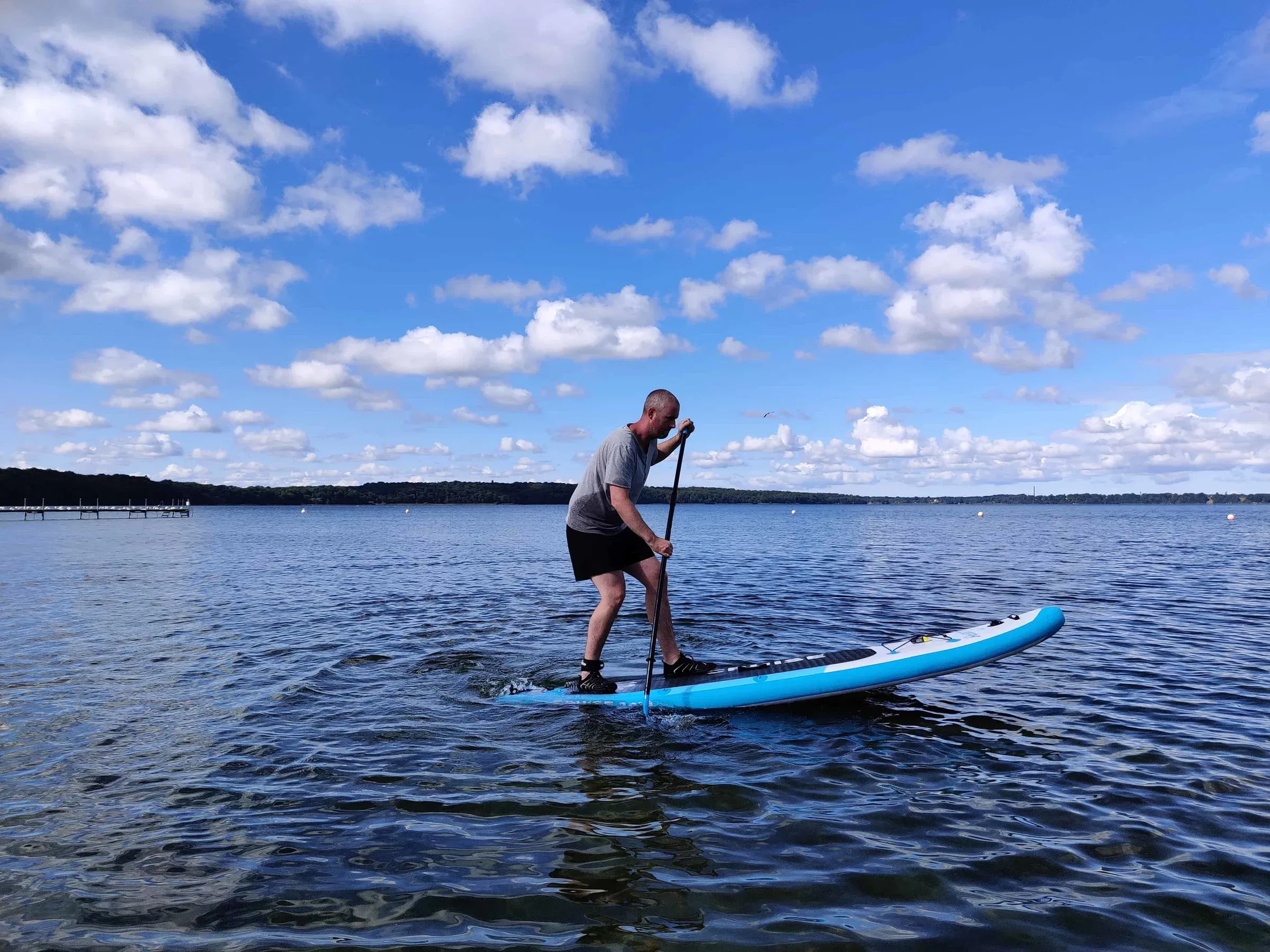 Bluefin Cruise 108 Sup Board Maneuverability