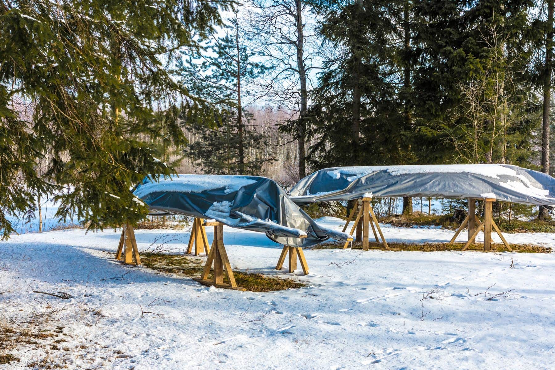 Boat Storage On Winter