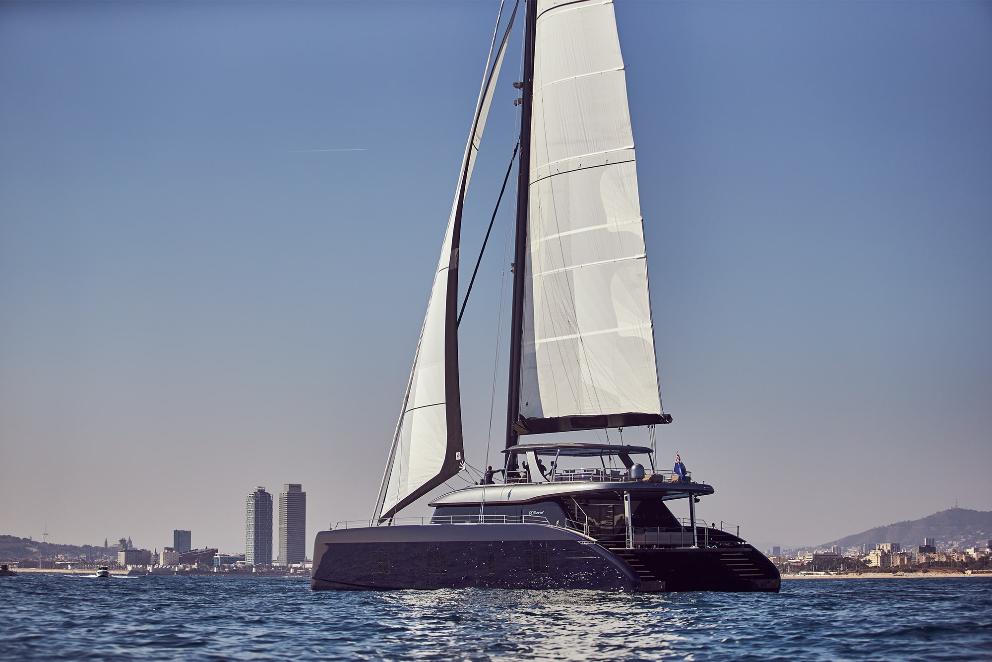 Sunreef 80 on water