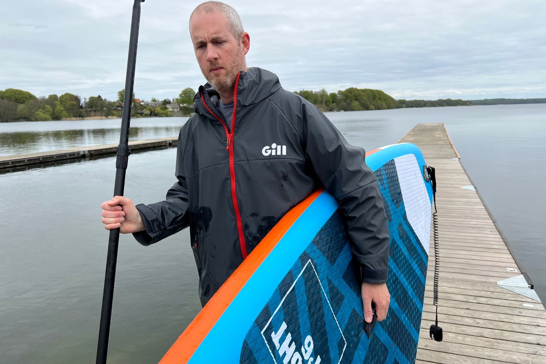 Aqua Parka By Gill Torben With Paddleboard