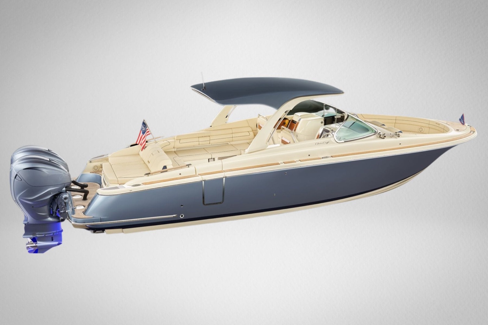 Chris-Craft Launch on calm water
