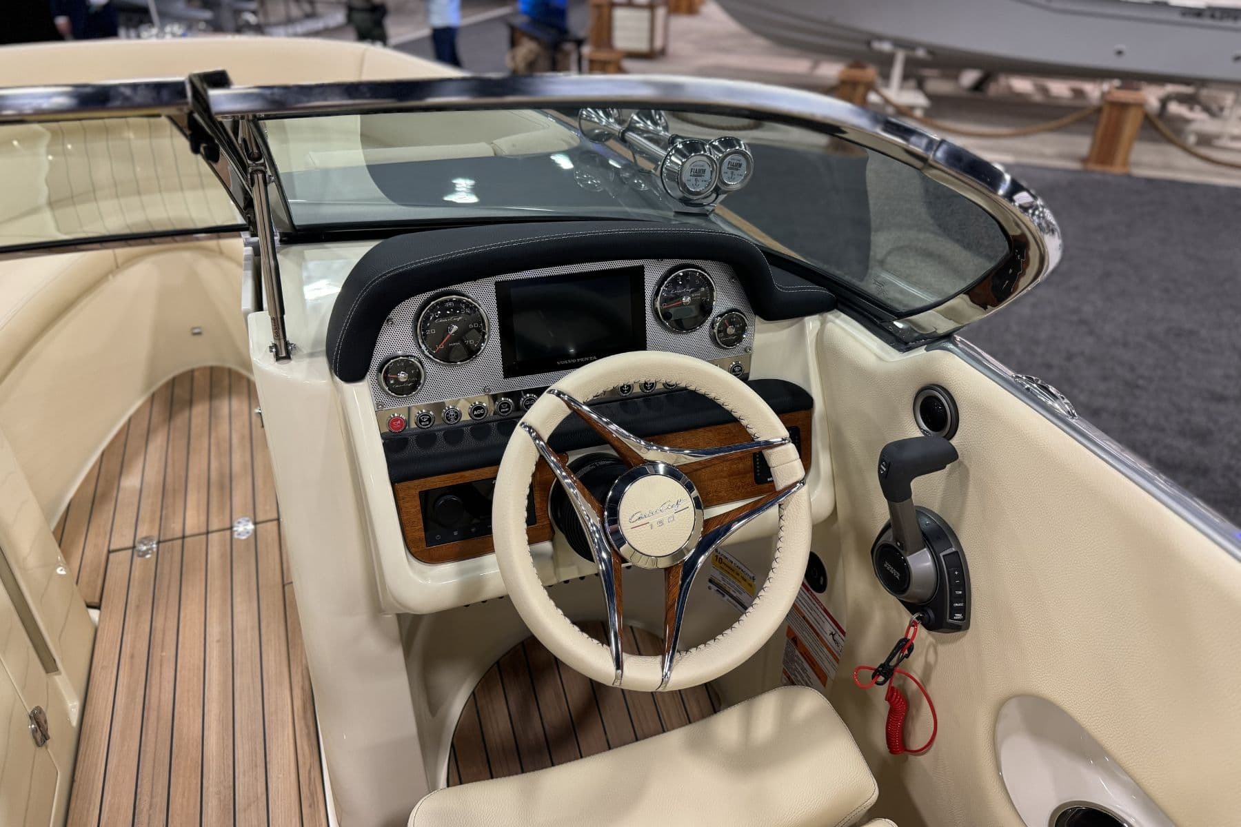 Chris craft launch 27 steering wheel