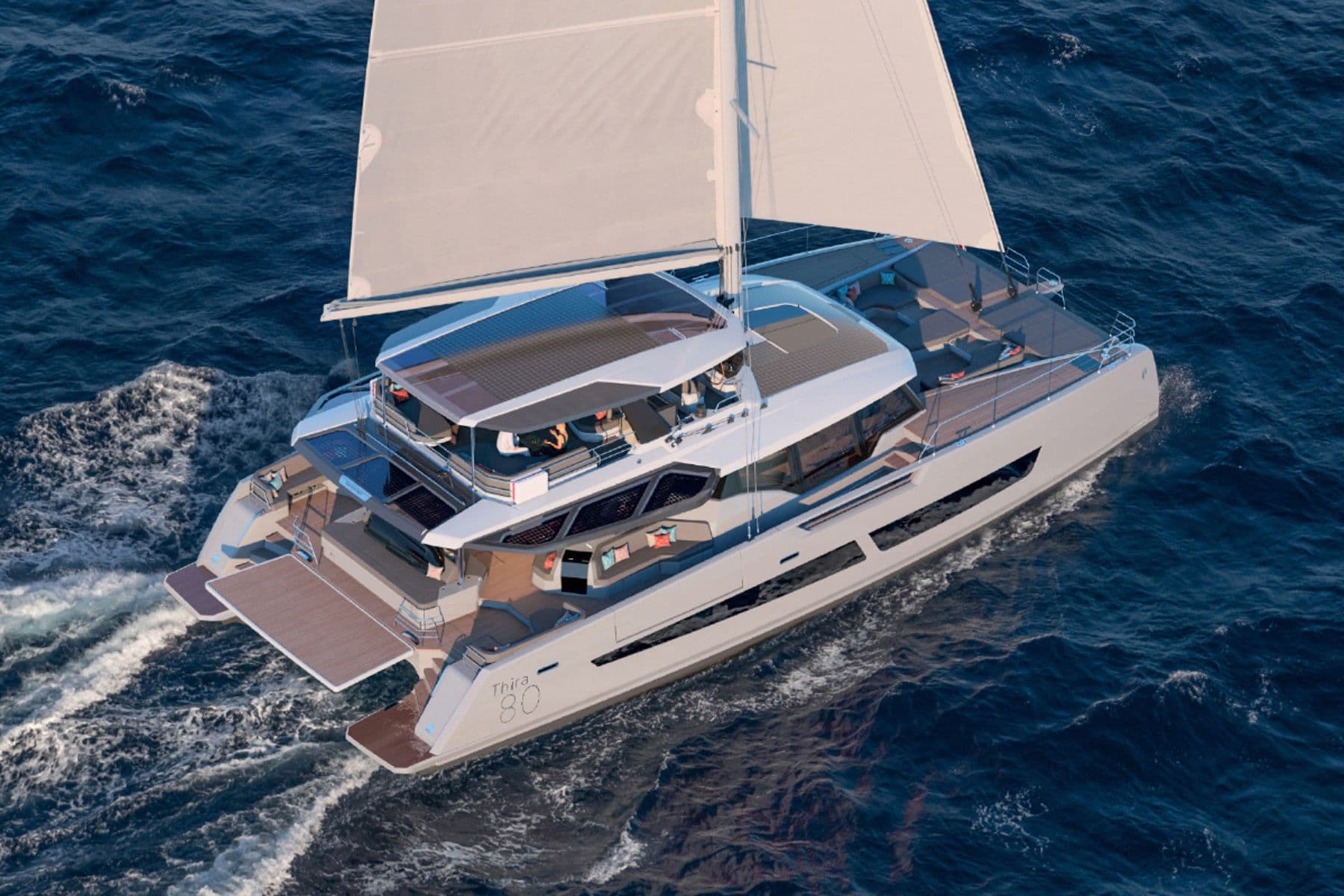 Fountain Pajot 80 Catamaran Superyacht