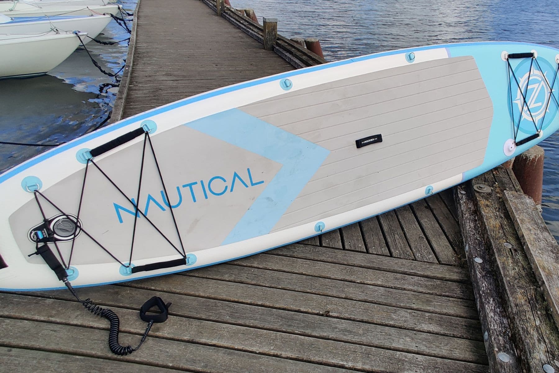 iRocker Nautical entry-tier inflatable SUP