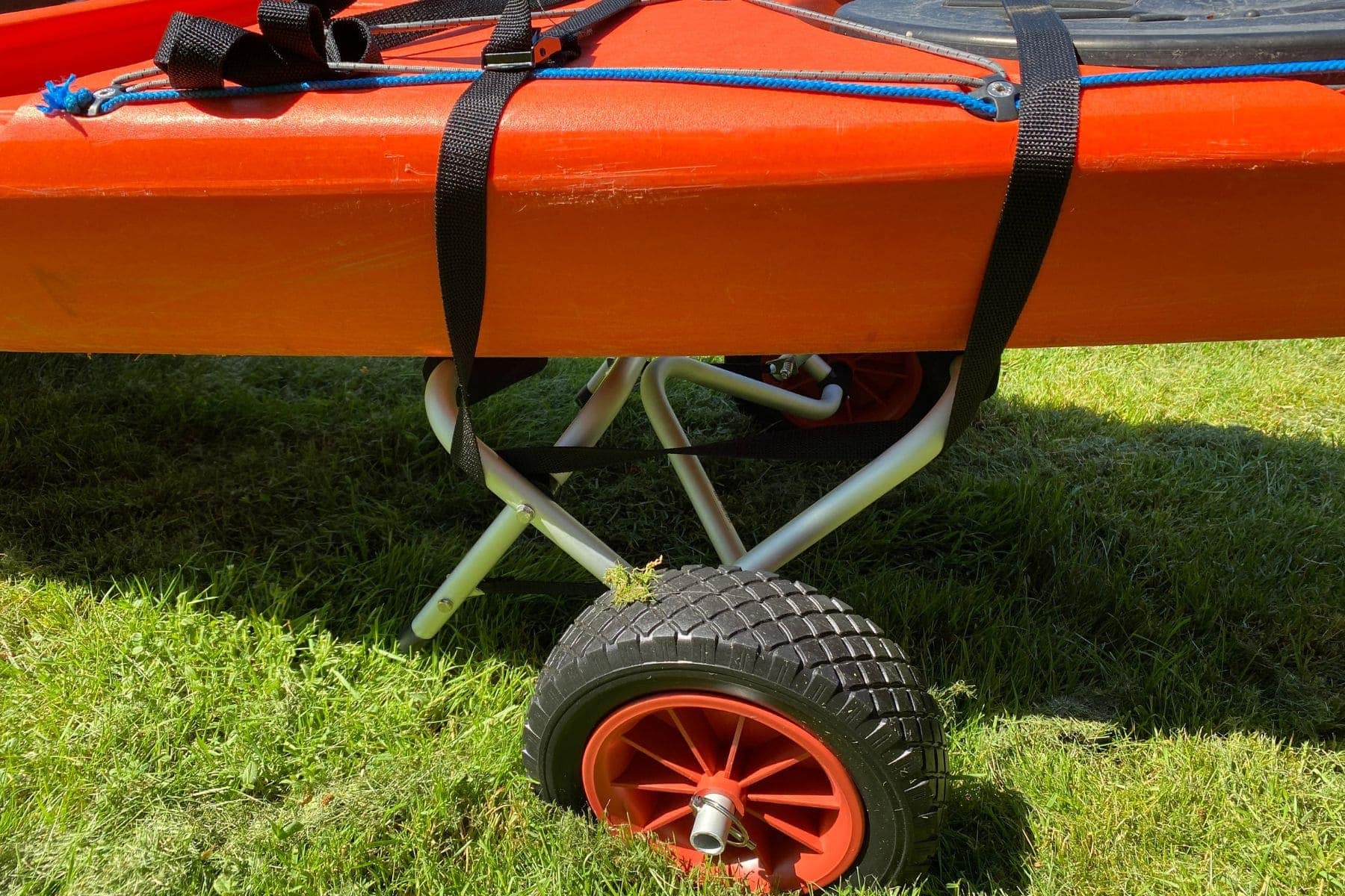 Kayak Carts With Kayak On Top