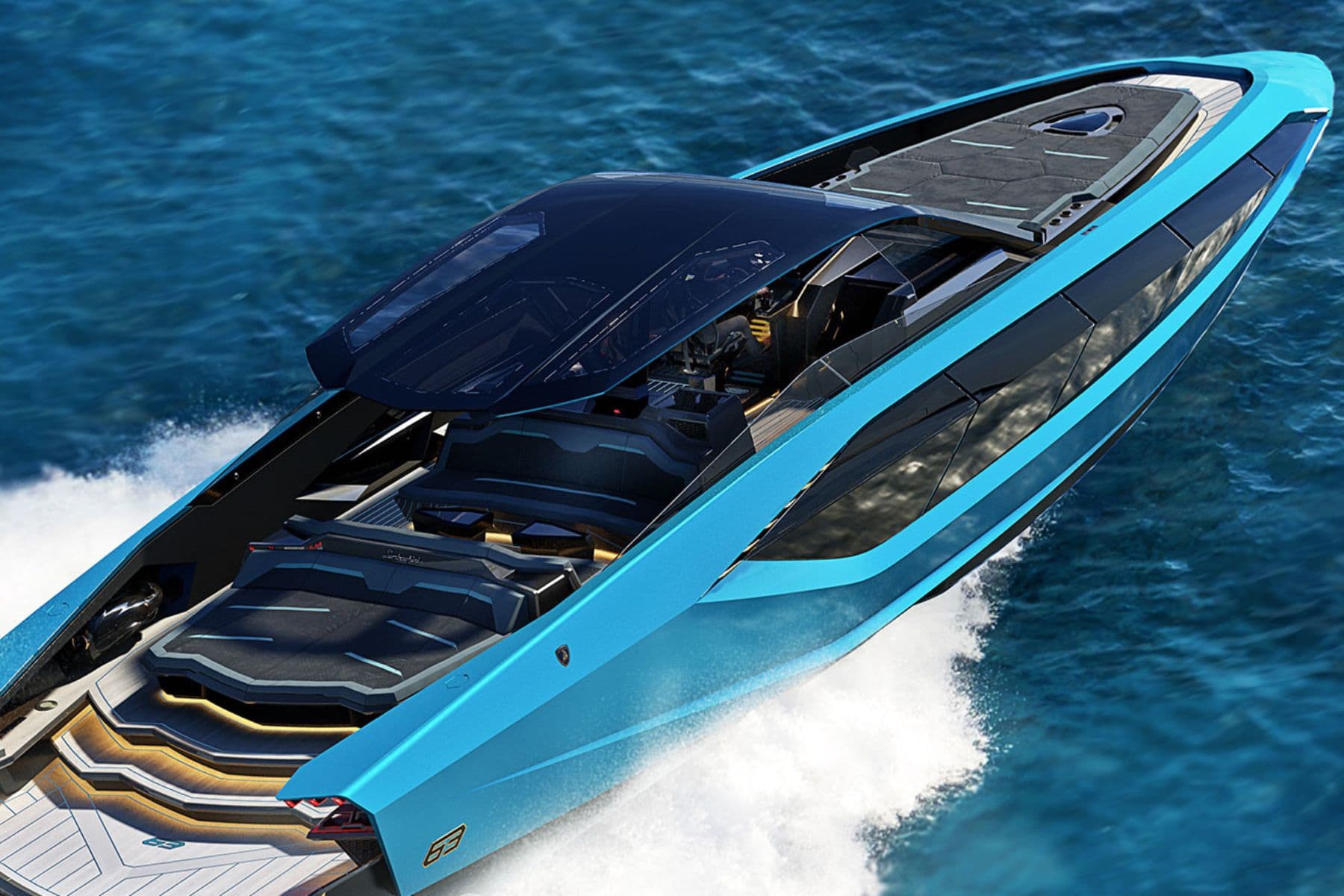 Tecnomar Lamborghini 63 Yacht Quality