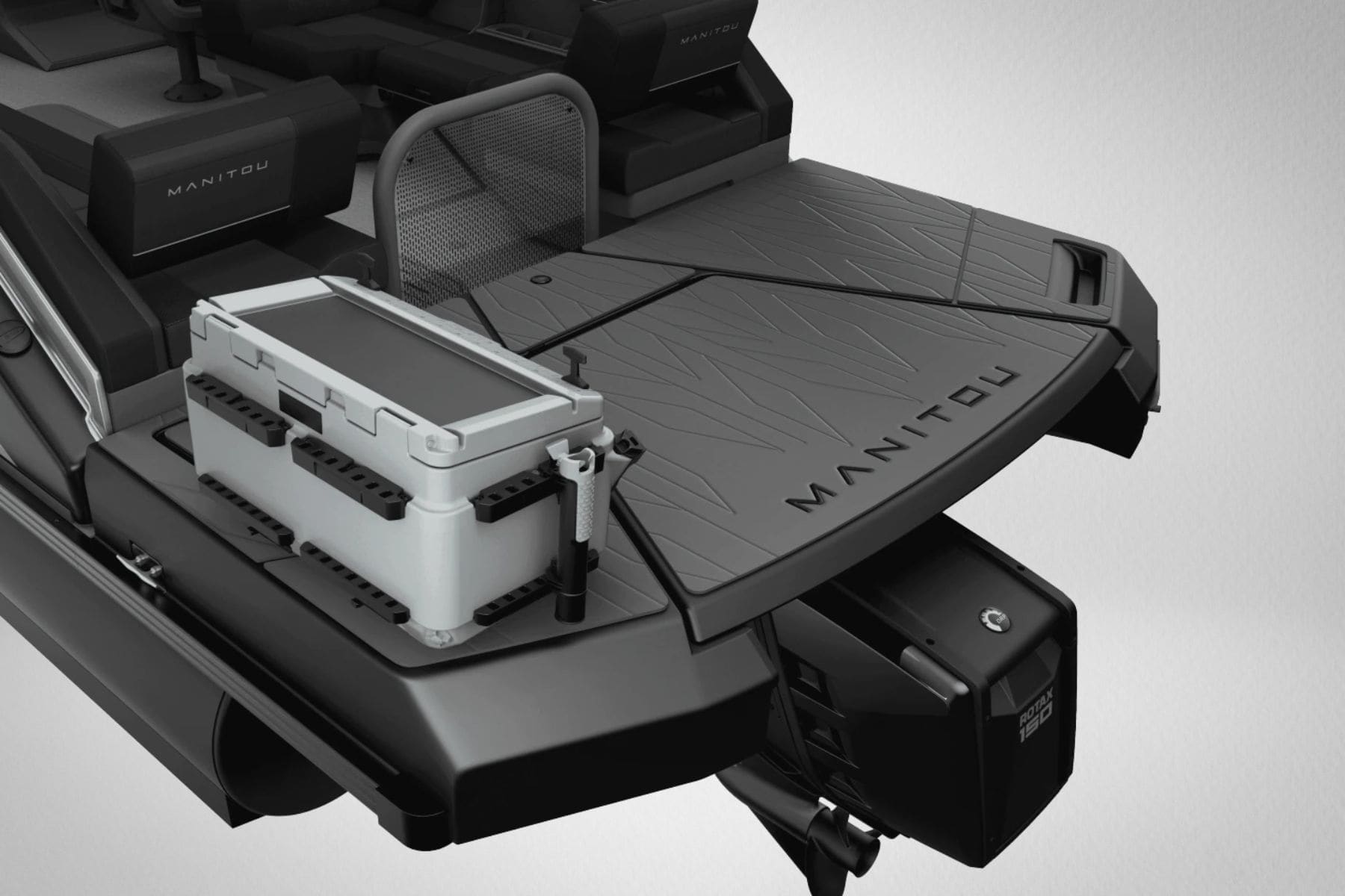 Manitou pontoon cooler