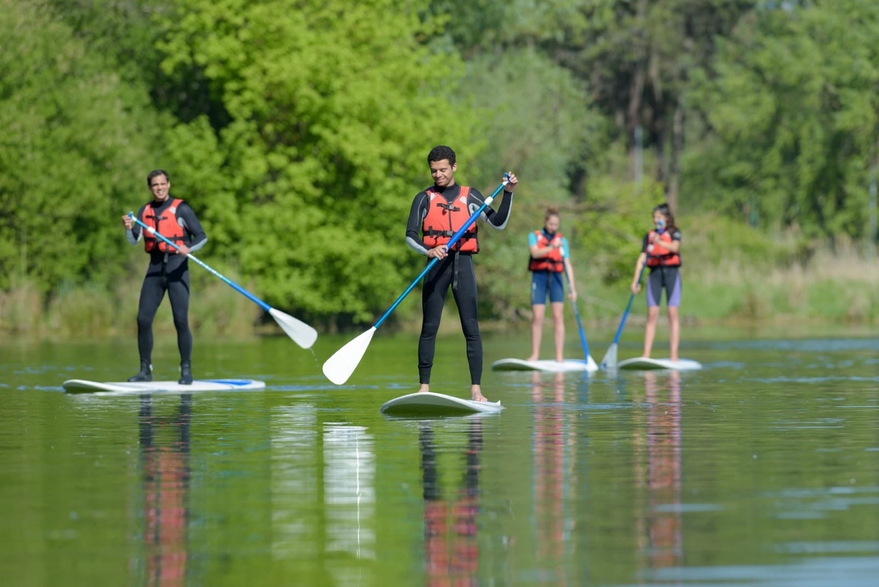 Renting Paddle Board Paddling Group