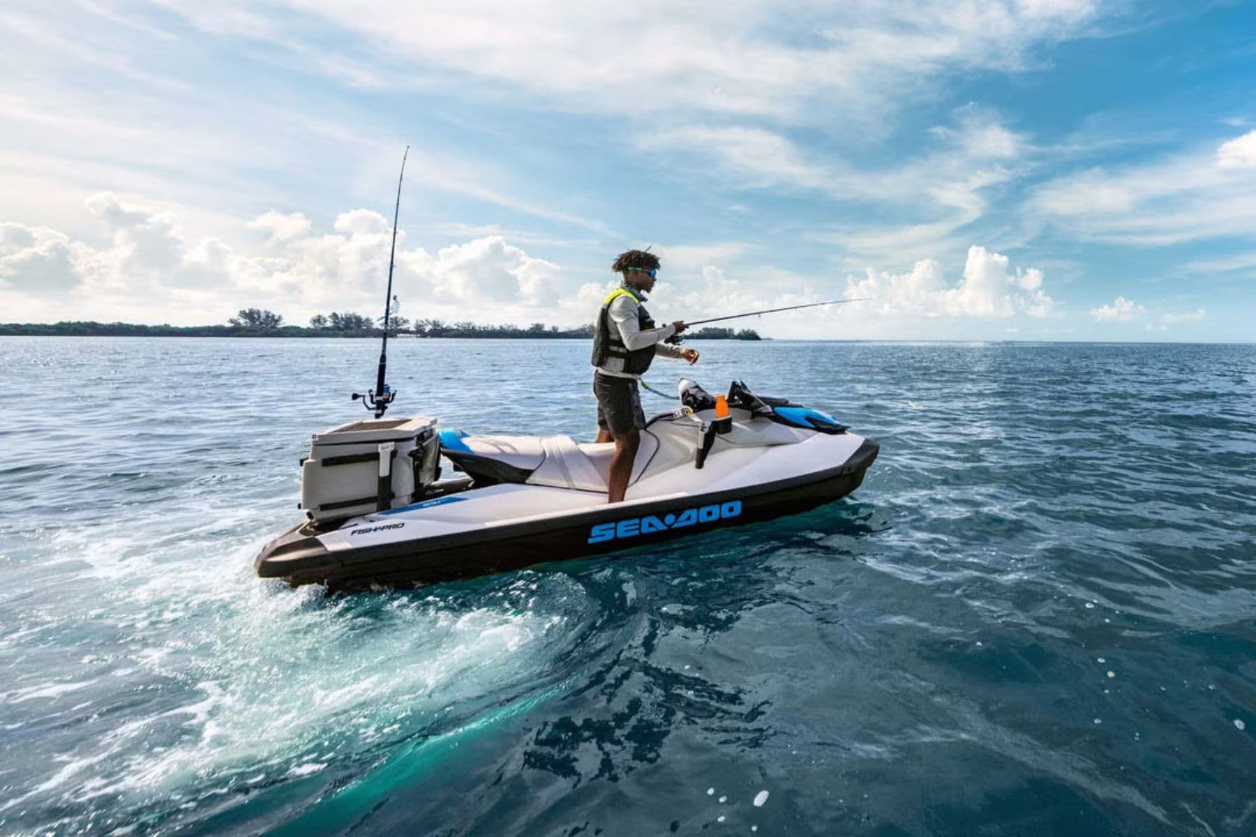 Sea doo fish pro scout fishing
