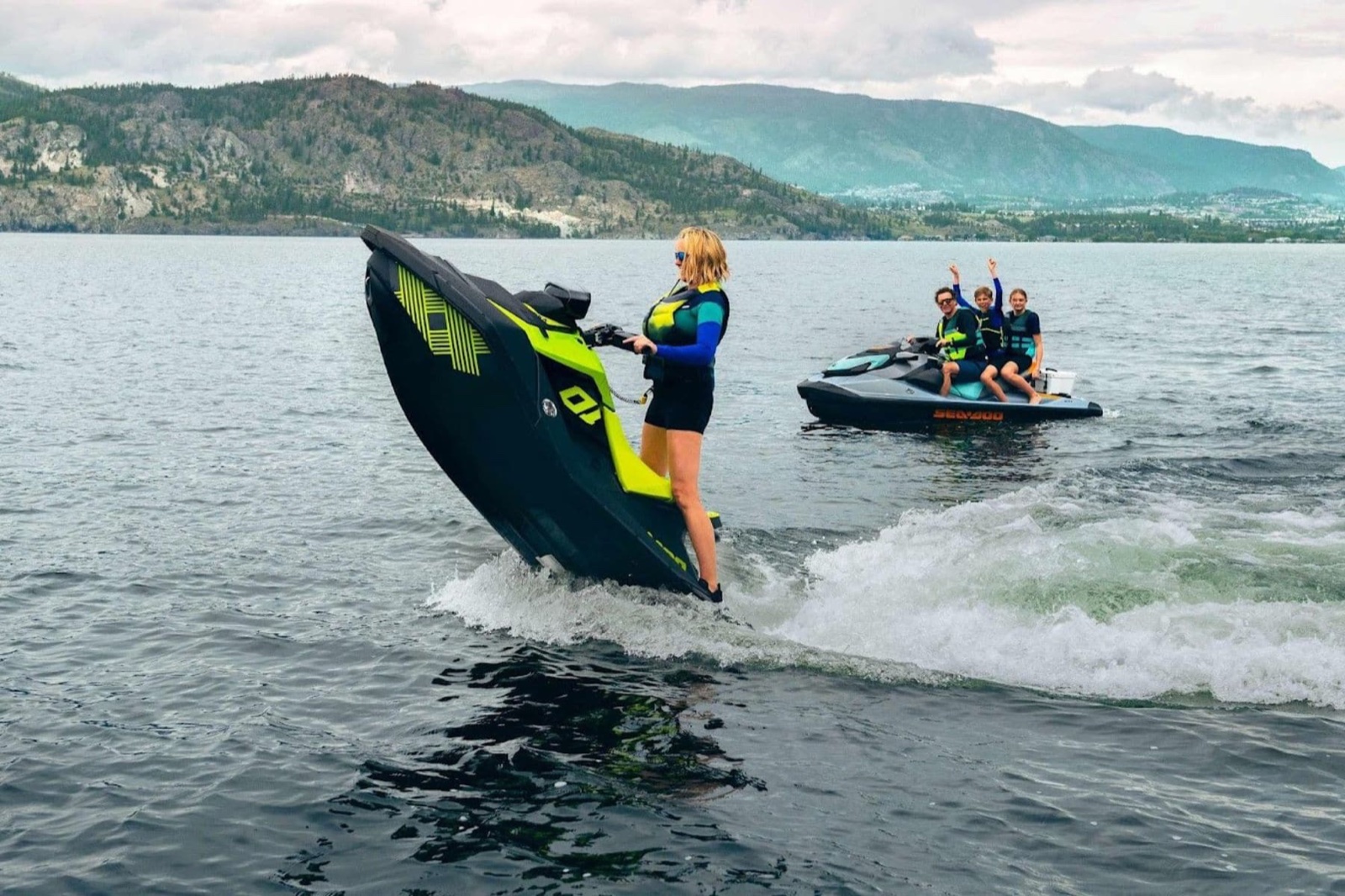 Sea-Doo personal watercraft on calm water