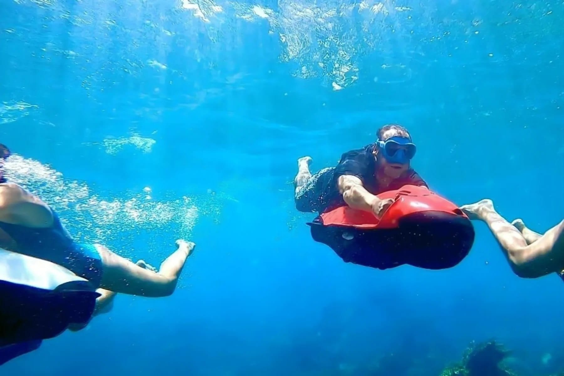 Seabob f5 sr review underwater