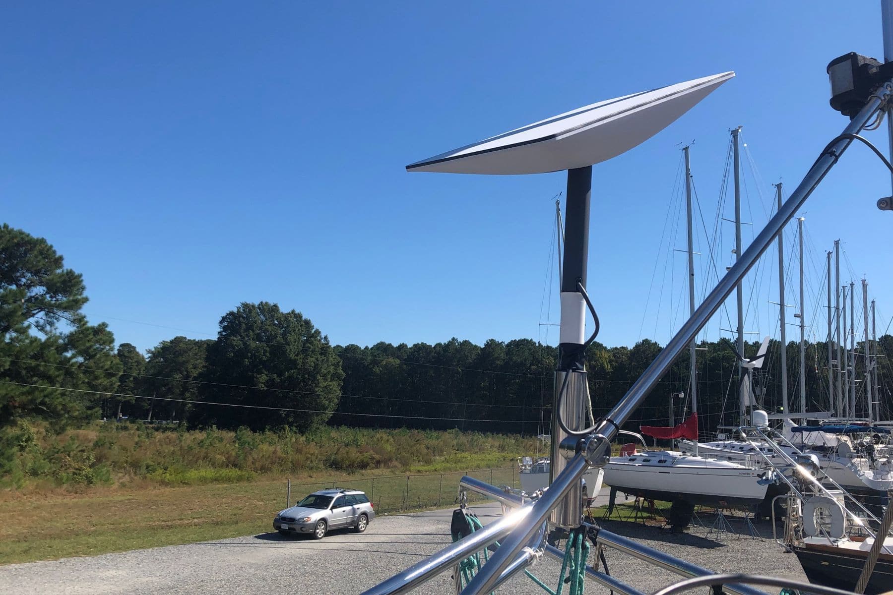 Starlink for boats temporary mount