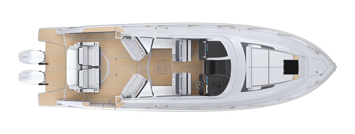 Tiara 43le exterior floorplan