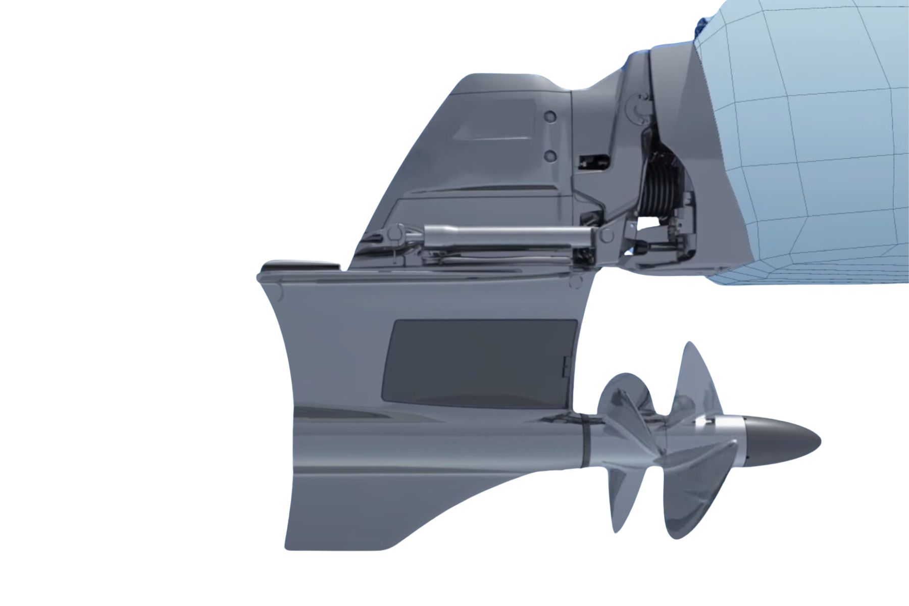 Volvo Penta forward facing outdrive