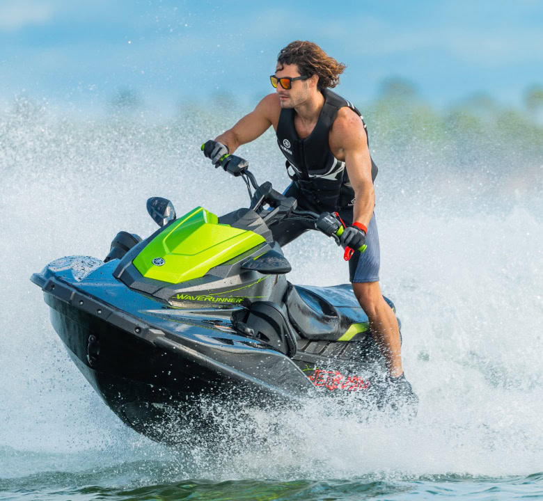 Yamaha jet blaster size